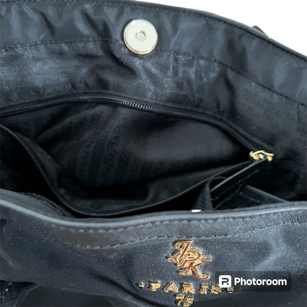 JPK PARIS 75 Black Tote Shoulder Bag - Picture 8 of 11